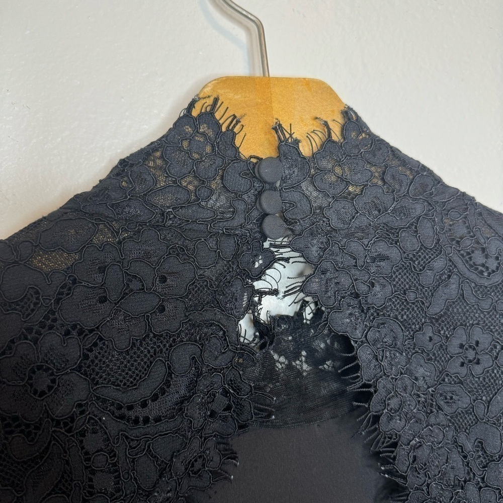 Fame And Partners The Tawny Romper Black Lace - Picture 16 of 16